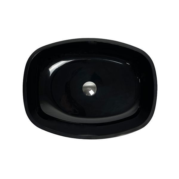 Умивальник накладний AXIS STONE SENSE Black 7530 фото