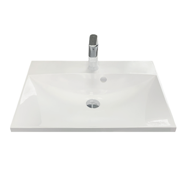 Умивальник AXIS STONE Emilia White 4824296201401 фото