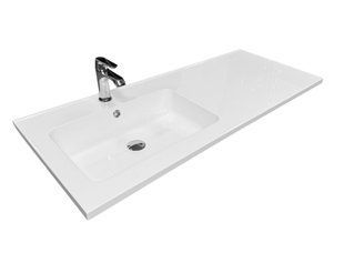Умивальник AXIS STONE ACRO White 120 L 100005013 фото