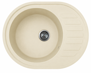 Кухонна мийка AXIS STONE GLAICER Ivory 000008382 фото