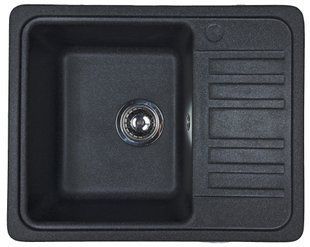 Кухонна мийка AXIS STONE LAVABO Чорний 21 фото