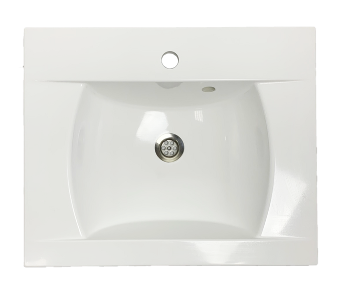 Умивальник AXIS STONE LYRA White 60 000000367 фото