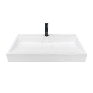 Умивальник AXIS STONE STEEL 80 White 4824296204201 фото