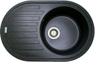 Кухонна мийка AXIS STONE Obsidian Графіт 000008406 фото