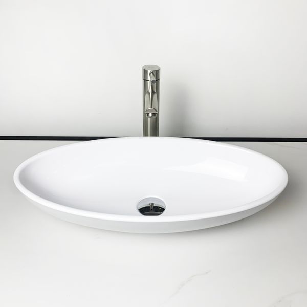 Умивальник AXIS STONE GRID New White 100002881 фото