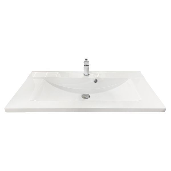 Умивальник AXIS STONE NOVA White 90 4824296107101 фото