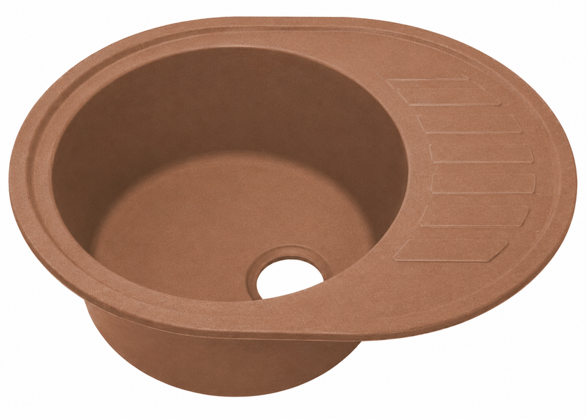Кухонна мийка AXIS STONE GLAICER Terra-cotta 4 фото