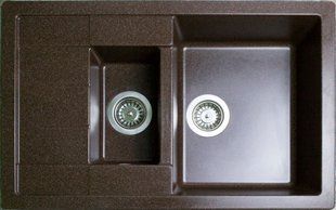 Кухонна мийка AXIS STONE PRIME PLUS Коричневий 100001401 фото