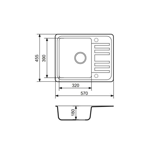 Кухонна мийка AXIS STONE LAVABO Ivory 21 фото