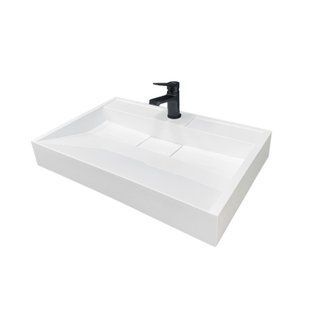 Умивальник AXIS STONE STEEL 70 White 4824296204101 фото