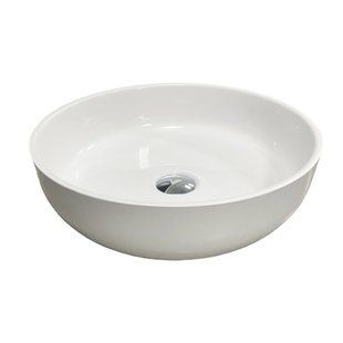 Умивальник AXIS STONE MILANO New White 9851 фото