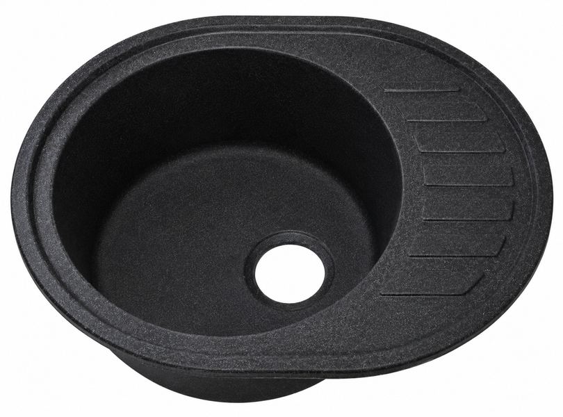 Кухонна мийка AXIS STONE GLAICER Чорний 1824296100403 фото