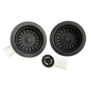 Сифон подвійний AXIS STONE FSA-02 Графіт 00013 фото