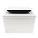 Тумба підвісна AXIS STONE Astra W 70 з умивальником Tide Black Matte/White Glossy 4824296934601 фото 6